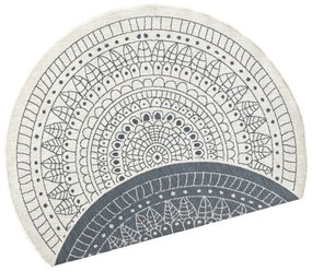 Tappeto da esterno grigio e crema , ø 200 cm Porto - NORTHRUGS