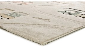 Tappeto da gioco per bambini beige 120x170 cm Clown – Universal