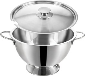 Ciotola argentata in acciaio inox ø 26 cm – Orion