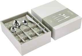 Posate argentate in acciaio inox 16 pz Fuga – Gense