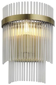 Endon 99168 - Applique MARIETTA 1xE14/6W/230V ottone/limpido