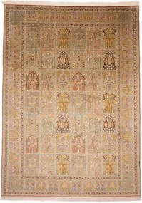 Cashmere Silk Tappeto orientale 240x330 (Indian) Annodato A Mano