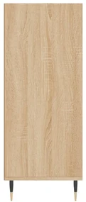 Credenza rovere sonoma 57x35x90 cm in legno multistrato