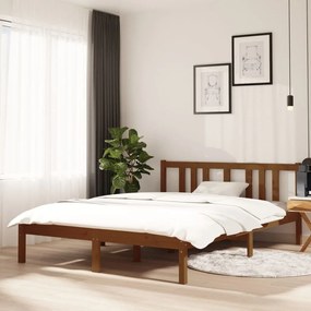 Giroletto Ambra İn Legno Massello 135x190 Cm Double /