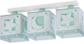 Dalber D-63233NH - Plafoniera per bambini MOONLIGHT 3xE27/60W/230V