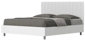 Letto Matrimoniale 160x190 cm Senza Rete Kaia Bianco