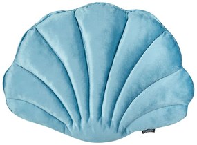 Cuscino velluto blu 47 x 35 cm CONSOLIDA Beliani