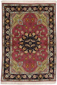 Tabriz Tappeto persiano 110x160 Rosa (Iran) Annodato A Mano