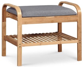 Scarpiera 50x60 cm grigio/beige