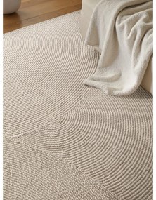 Tappeto colore naturale chiaro in lana tessuto a mano 160x230 cm Eleni Natural White – Hanse Home