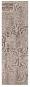 Passatoia beige 80x240 cm Chappe Beige - Elle Decoration