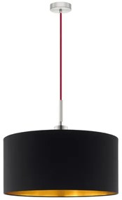 Eglo - Lampadario LED a cavo TUNJA 1xE27/60W/230V nero