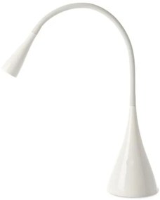 Lampada da tavolo snake 5912 b bianco