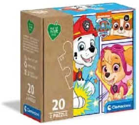 PUZZLE 2X20PZ PAW PATROL