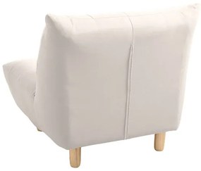 Poltrona design scandinavo naturale YUMI