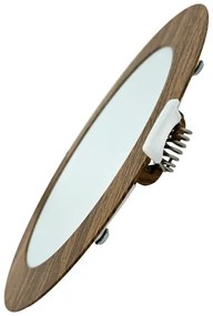 Lampada LED da incasso CIRCLE LED/12W/230V 4200K diametro 16,7 cm marrone