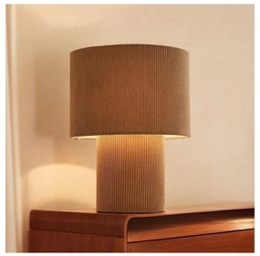 Brilliant - Lampada da tavolo TONY 1xE27/20W/230V marrone