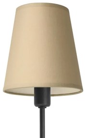 Lampada da parete MADELA 1xE14/40W/230V beige/nera