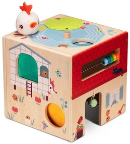 Lilliputiens - Cubo di attività - Gallina Paulette