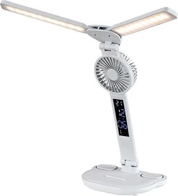 Rabalux 74030 - Lampada da tavolo LED dimmerabile con ventola NOVILO LED/7W/5V