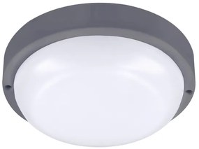 Solight WO750-G- Applique a LED da esterno LED/20W/230V 4000K IP54 grigio arrotondato