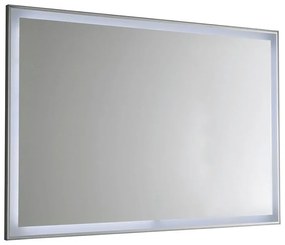 Specchio con illuminazione integrata bagno rettangolare QUADRA H 60 x P 3 cm