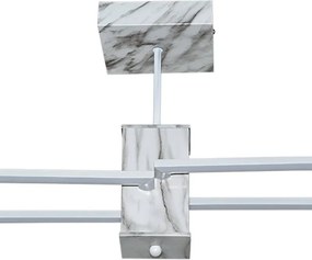 Plafoniera LED Sarita bianco IP20 bianco naturale, 2500 lumen NOVECENTO