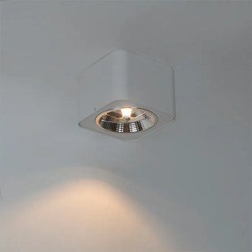 Faretto quadrato moderno bianco - Boxer