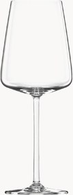 Set di 6 bicchieri da vino rosso in cristallo Muse