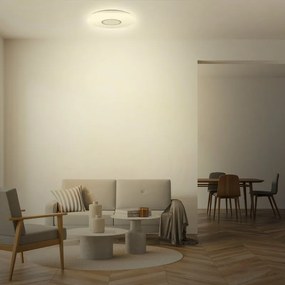 Plafoniera LED moderno Vizzini, bianco Ø 40 cm dimmerabile, 3300 lumen INSPIRE