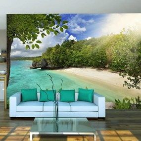 Fotomurale adesivo  Spiaggia soleggiata  Larghezza x Altezza Home decor 98x70