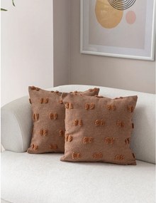 Federe decorative in set 2 pz 43x43 cm Tuffet – Mioli Decor