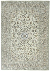 Kashan Tappeto persiano 350x240 Beige (Iran) Annodato A Mano