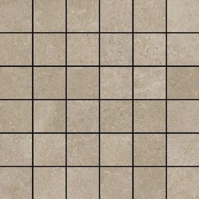 Pavimento Rivestimento a mosaico 30x30 effetto pietra in pasta bianca 9,5 mm beige Ragno Creek