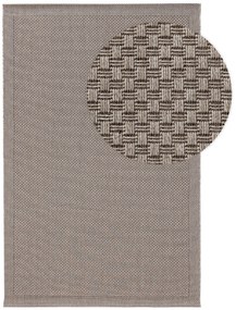 benuta Nest Tappeto per interno ed esterno Naoto Grigio chiaro 80x150 cm - Tappeto outdoor per balcone, terrazzo e giardino