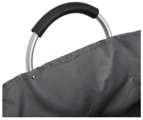 Ceste per il bucato in set grigie/beige in tessuto 2 pz – Casa Selección