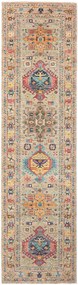 Samarkand Tappeto orientale 280 x 80 Grigio (Pakistan) Annodato A Mano