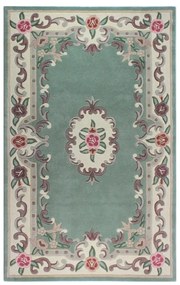 Tappeto in lana verde 120x180 cm Aubusson - Flair Rugs