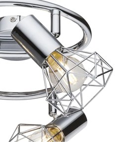 Globo 54802-3 - Faretto XARA I 3xE14/40W/230V