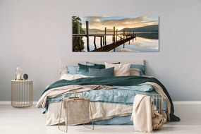 Dipinto su vetro, 50 x 125 cm Sunset - Styler