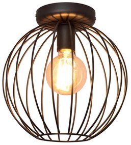 Surface-mounted lampadario MERCURE 1xE27/15W/230V d. 30 cm nero