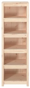 Libreria 50x35x154 cm in legno massello di pino