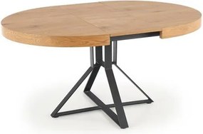 Tavolo allungabile Mercy in rovere - L120-160 x L120 x H80 cm
