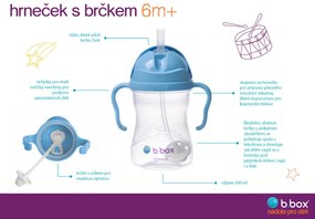 Tazza con cannuccia – fiore di ciliegio 240 ml