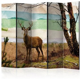 Paravento Forest fugitive II [Room Dividers]