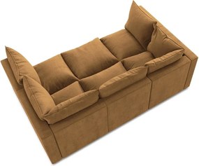 Divano color terracotta 255 cm Manao – Makamii