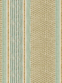 Josephine Munsey Carta da parati Rita Stripe - Quince and Petrol