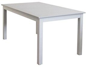 ARGENTUM - tavolo da giardino allungabile in alluminio da 150