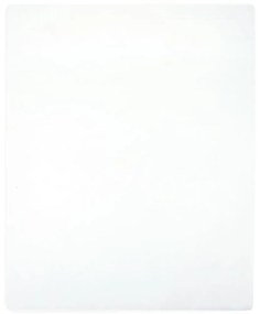 Lenzuolo Con Angoli Jersey Bianco 180x200 Cm Cotone /