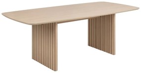 Tavolo da pranzo bianco in rovere 105x220 cm Christo - Actona
